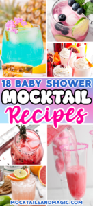 non alcoholic baby shower mocktails